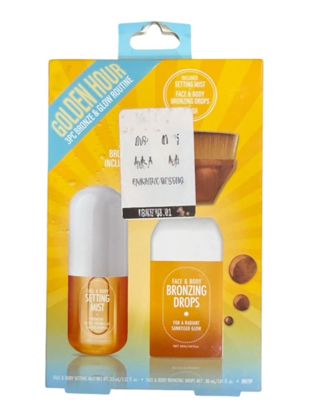 Golden Hour 3 Piece Bronze and Glow Routine Set NWT